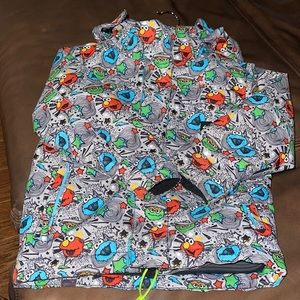 Boys 4/5 snowboarding/ skiing Jacket Quicksilver SESAME STREET DESIGN